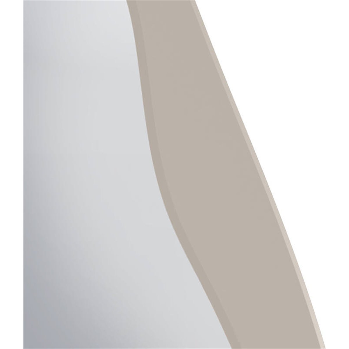 Miroir mural en bois beige clair, RECOLLECTION