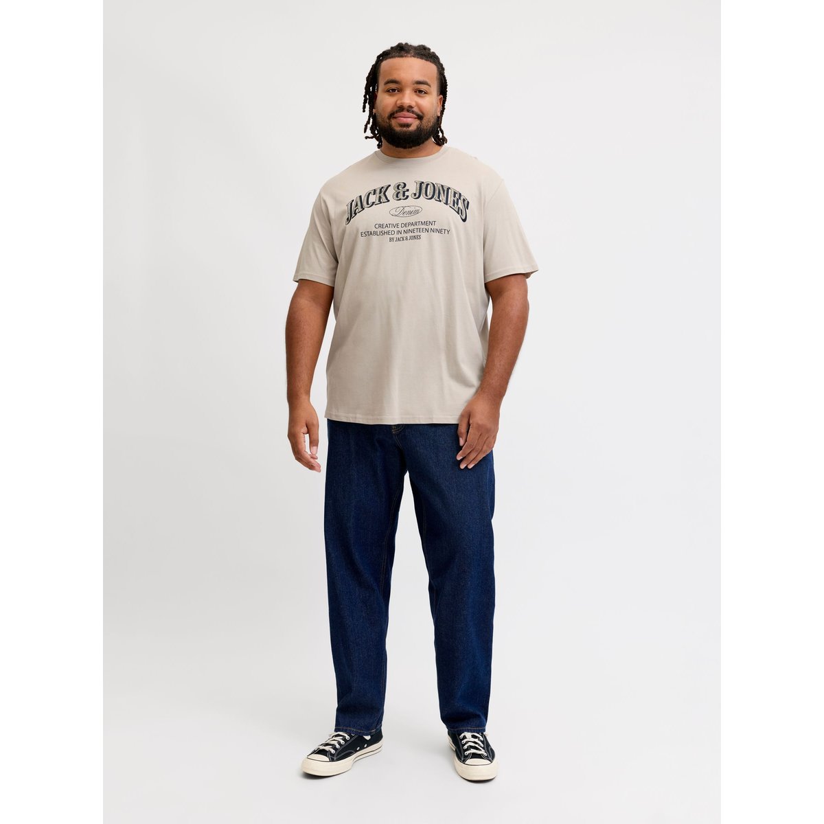 T-Shirt moonbeam, JACK & JONES