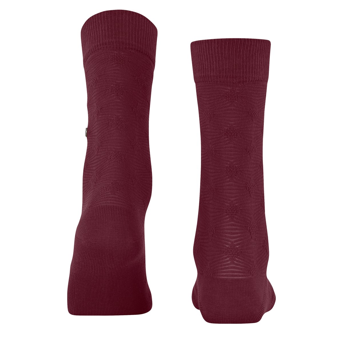 Chaussettes Structured Dot Opaque rouge, BURLINGTON
