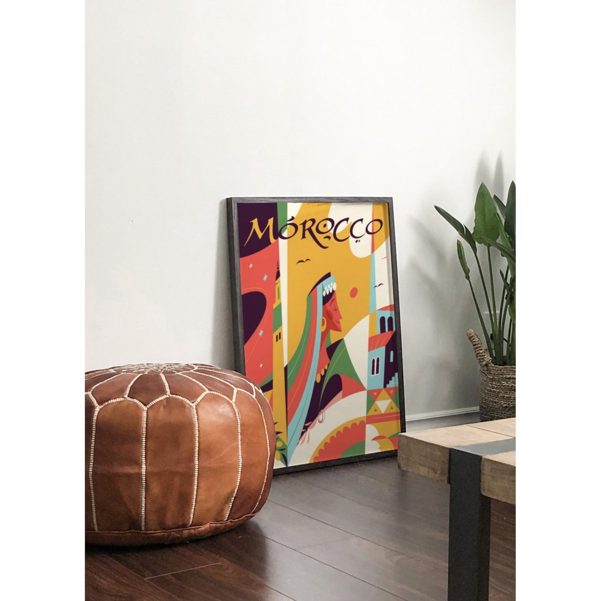 Affiche Maroc blanc, L'AFFICHERIE
