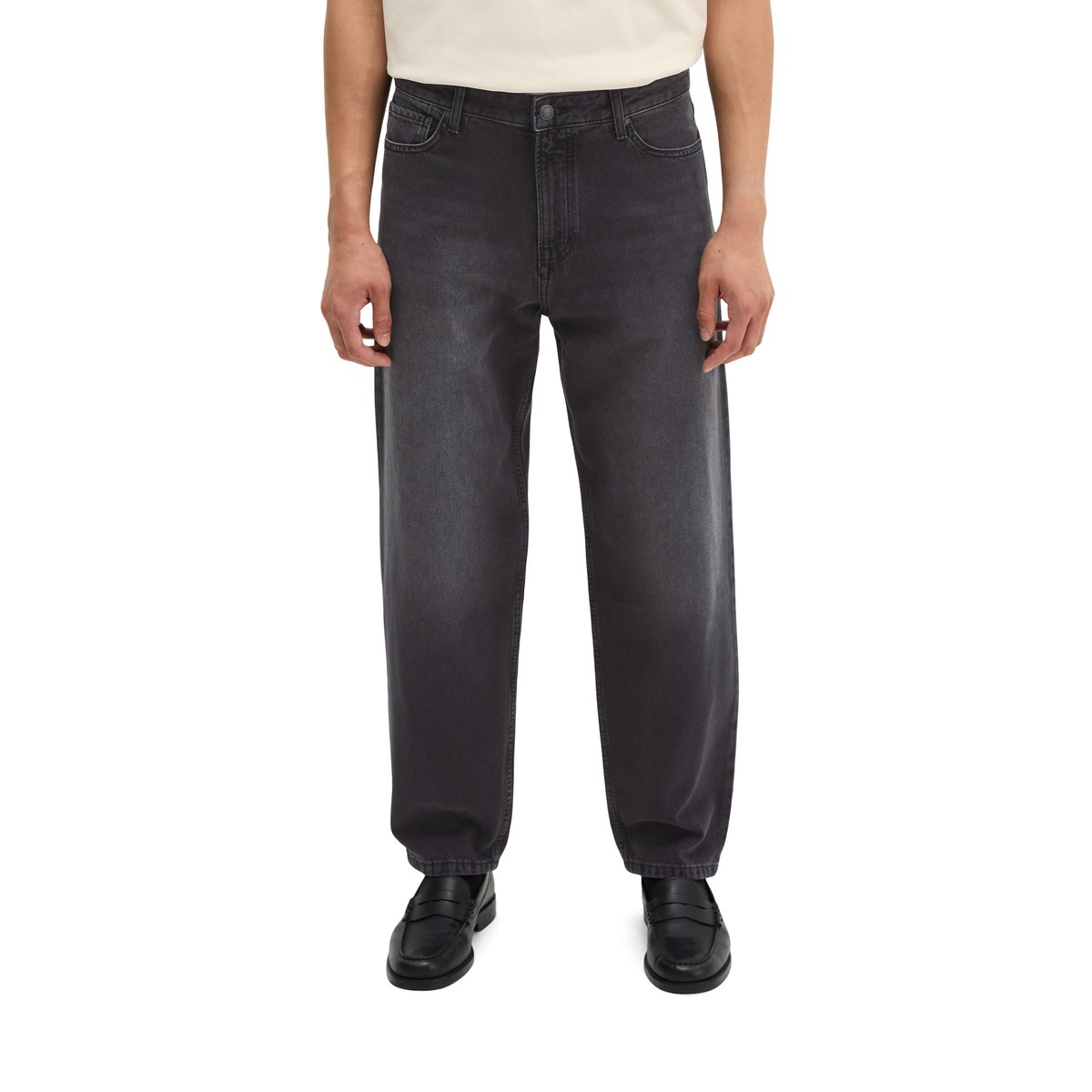 Jeans modèle Tammo relaxed en coton biologique certifié gris, MARC O'POLO