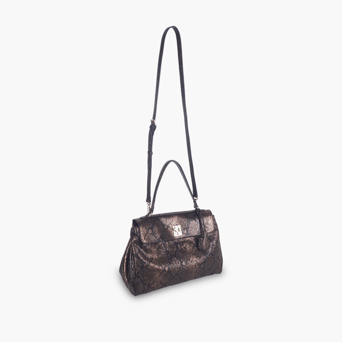 Grand sac shopper L Tifora marron, LOLLIPOPS