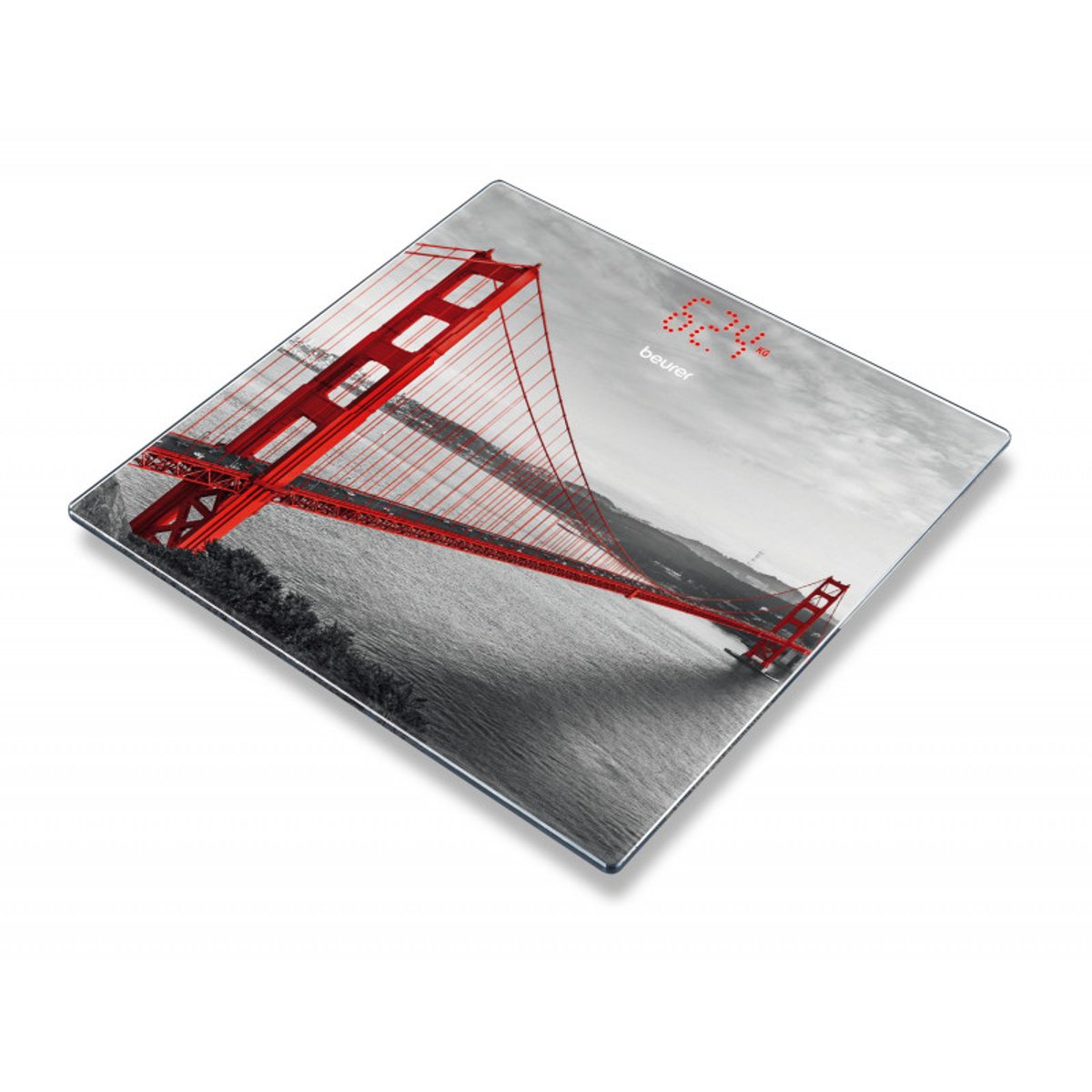 Pèse-personne San Francisco couleur unique, BEURER