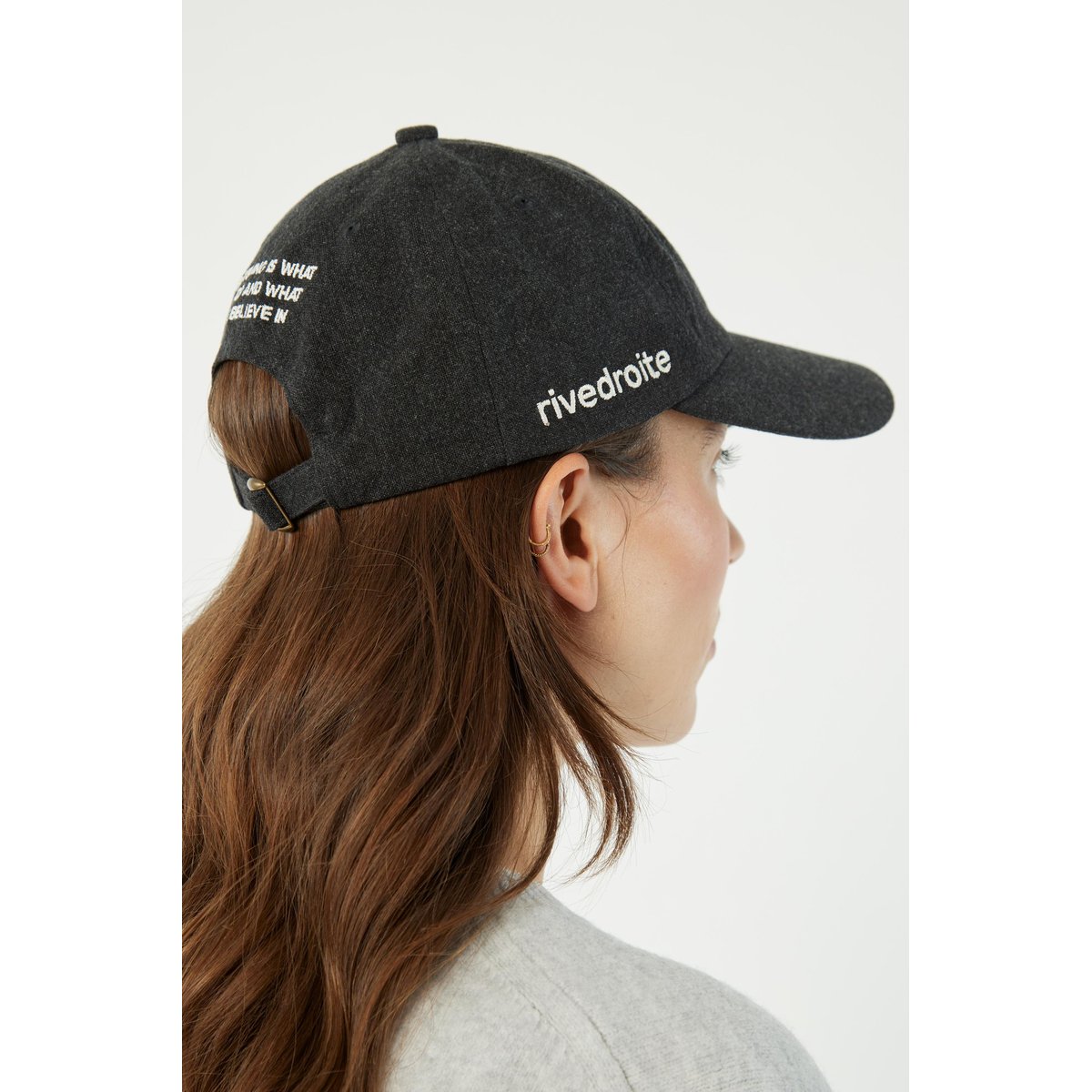 Casquette COLETTE noir, RIVEDROITE