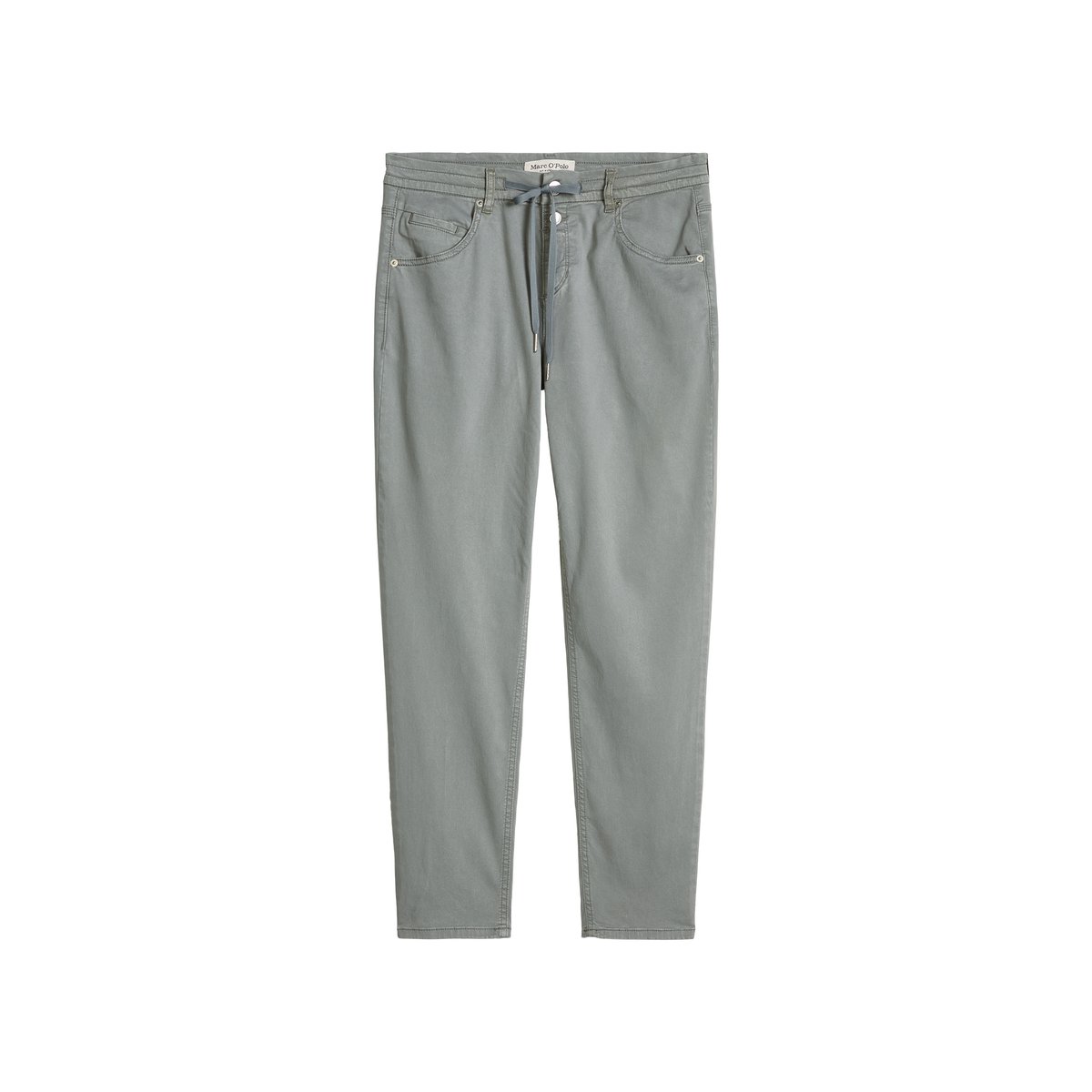Pantalon modèle Theda boyfriend avec TENCEL™ Lyocell gris, MARC O'POLO
