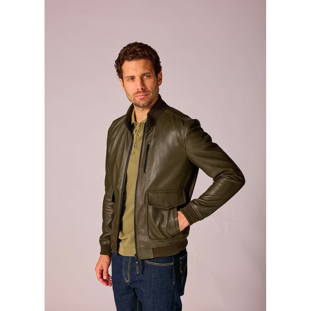 col rond col rond FURTIF NAPOLI khaki, REDSKINS