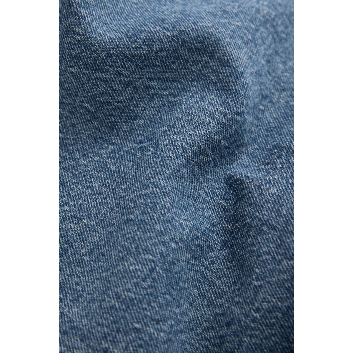 Bermuda longueur genou en denim bleu moyen, NEXT