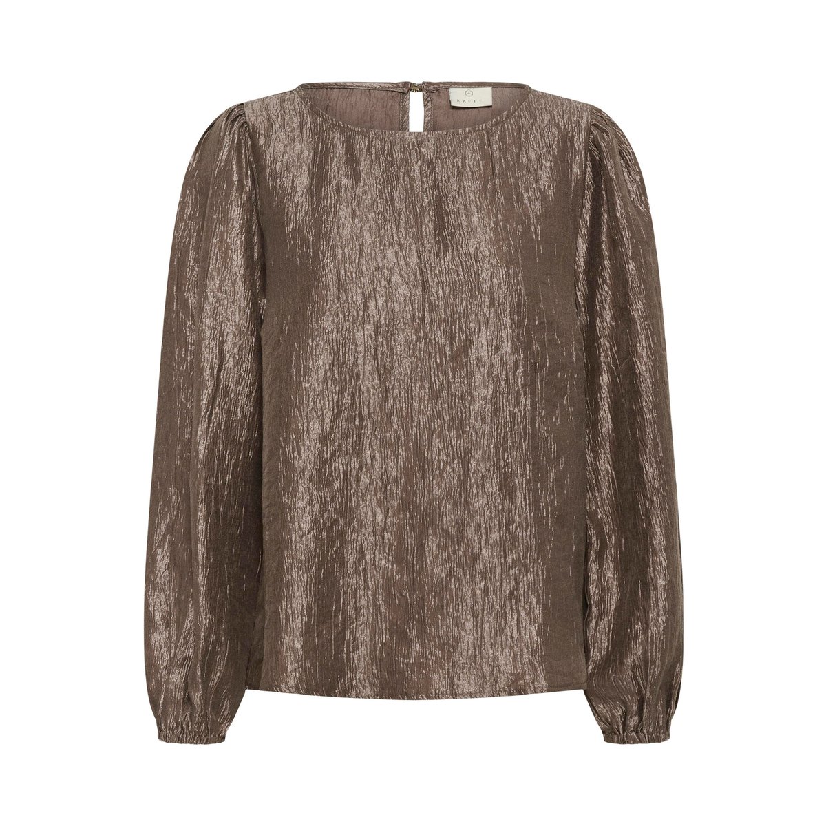 Blouse à manches longues gris morel, KAFFE