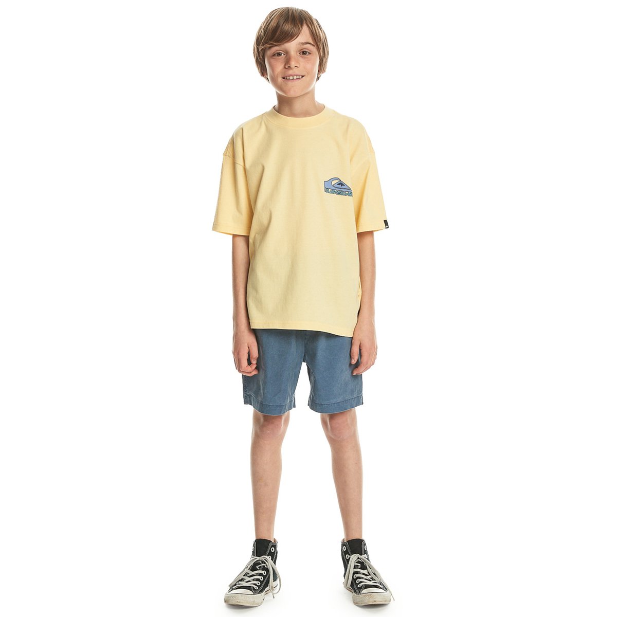 T-shirt TAKE US BACK jaune mellow yellow, QUIKSILVER
