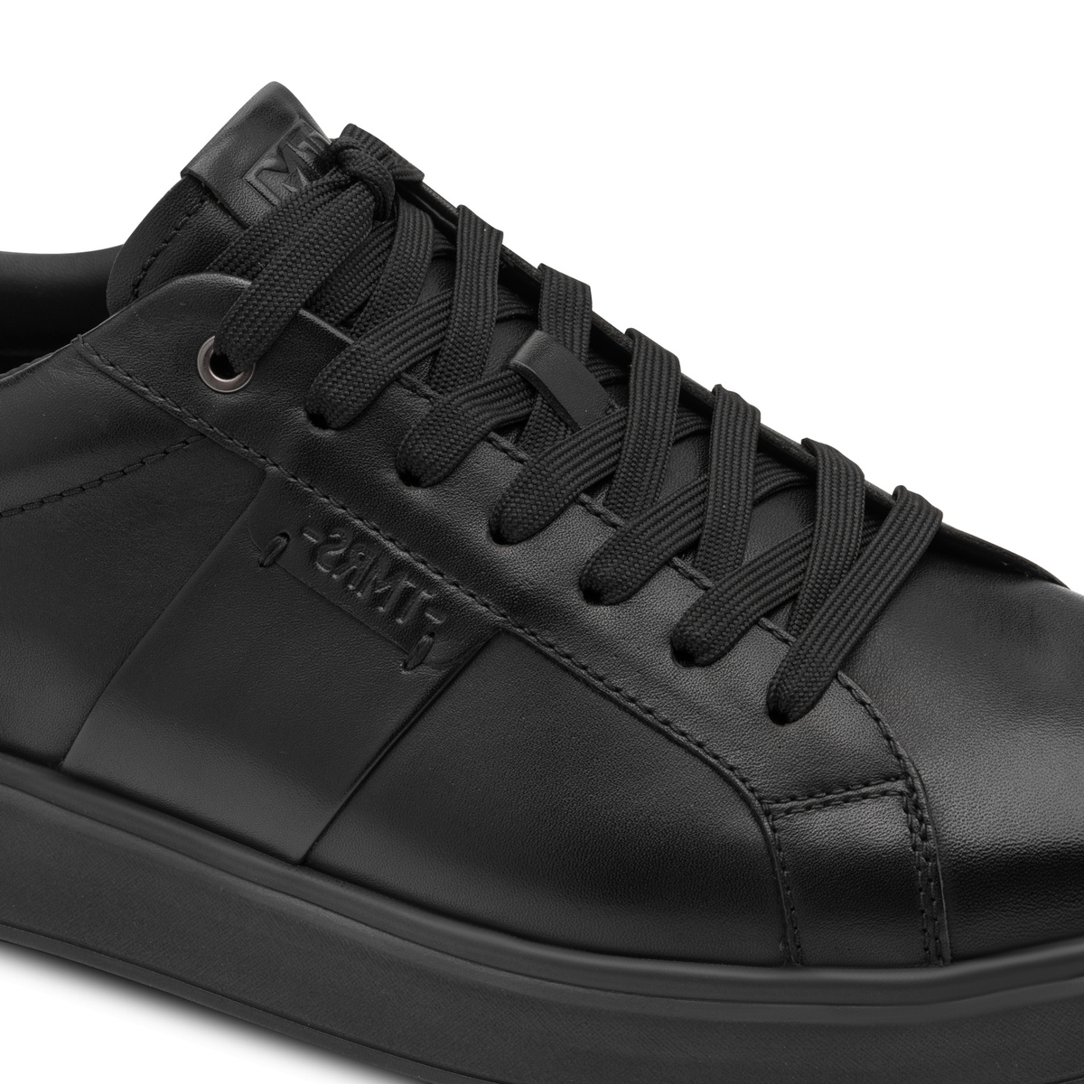 Basket homme noir cuir, TAMARIS
