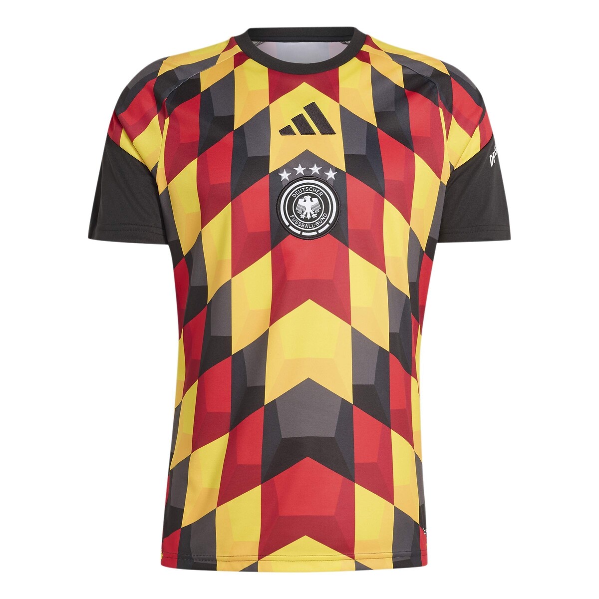 Maglia pre-partita Germania Casa, Coppa del Mondo 2026 nero , adidas Performance