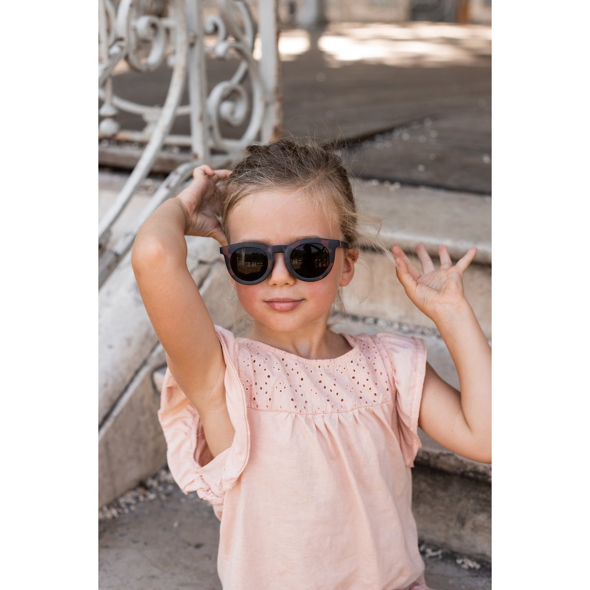 Lunettes de soleil enfant 4-6 ans écaille foncée, BEABA