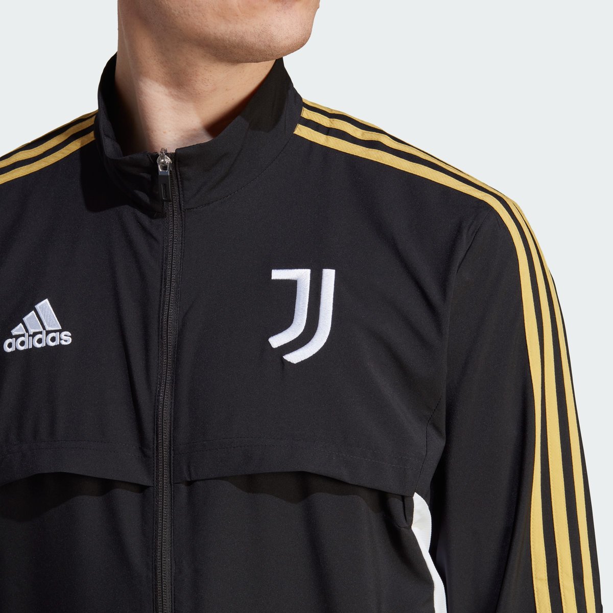 Veste De Survêtement De Football Juventus noir, adidas Performance