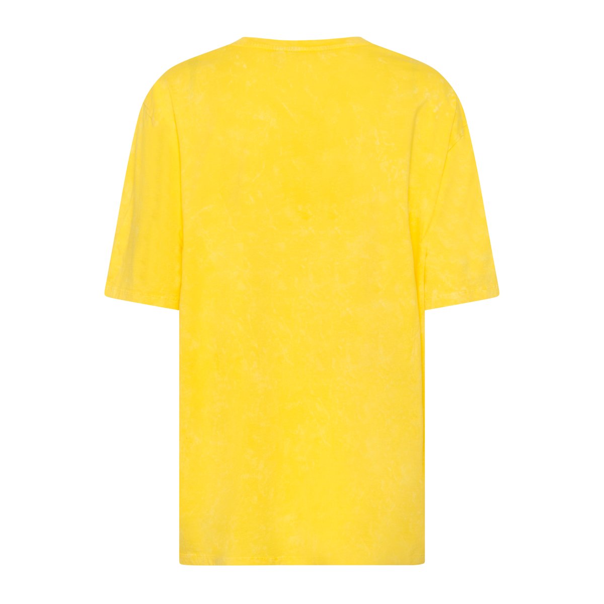 T-shirt à manches courtes jaune lemon meringue wash, CULTURE