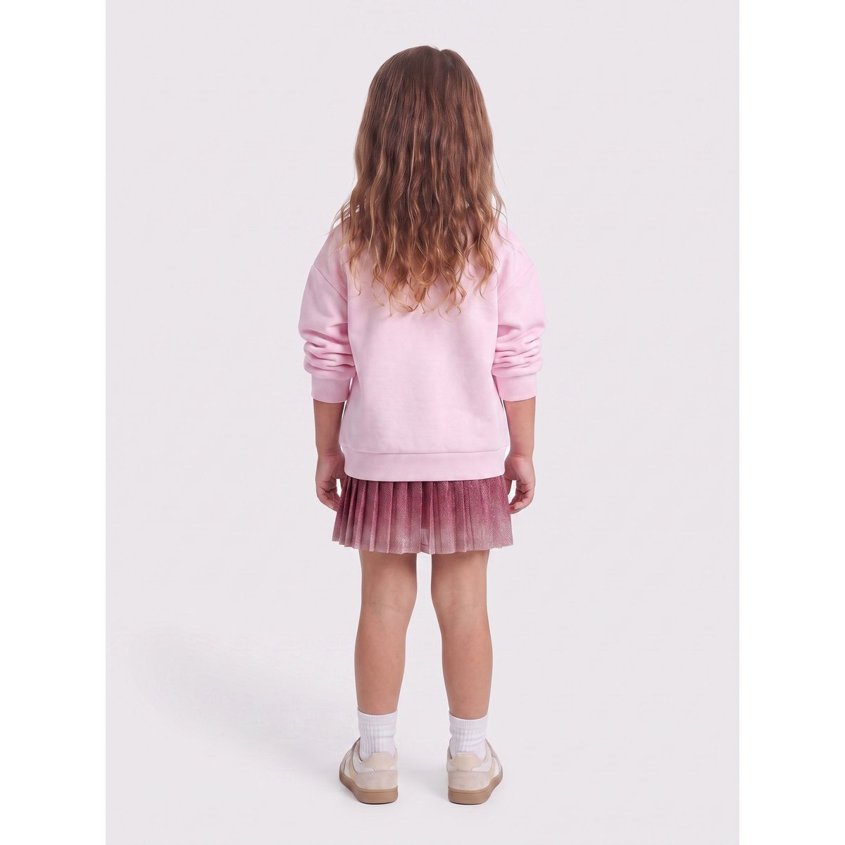 Jupe Froncée rose wine, KIDS ONLY