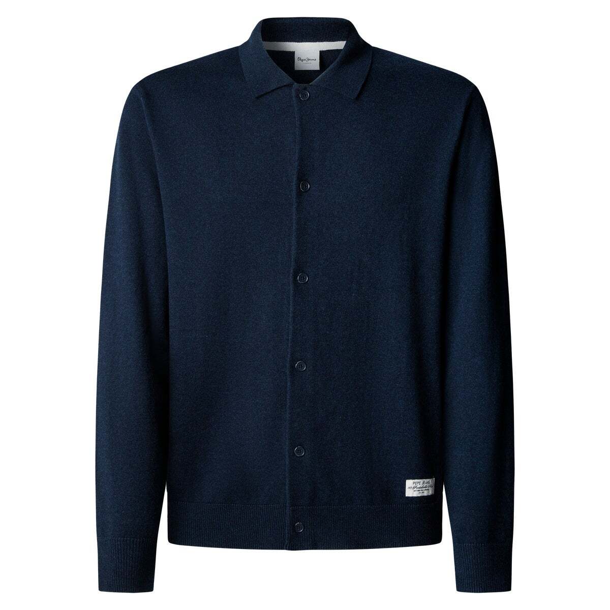 Cardigan En Maille Coupe Regular bleu dulwich, PEPE JEANS