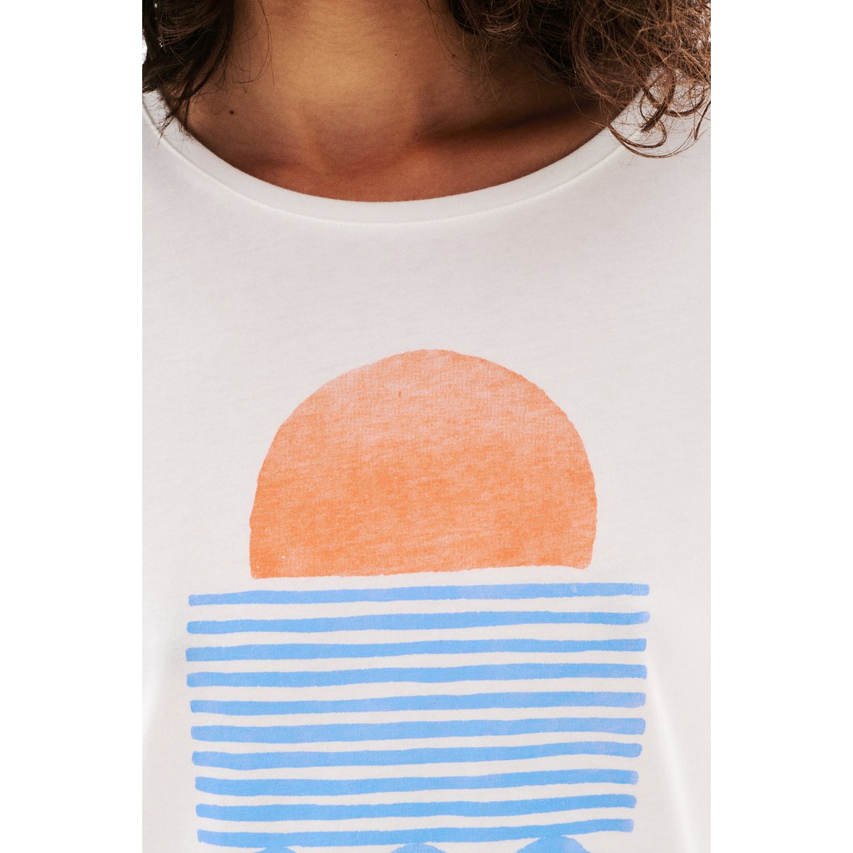 T-shirt TIM-OCEAN ecru, CAROLL