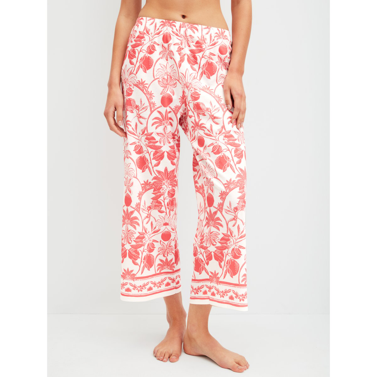 Pantalon de pyjama 7/8 Coton FAVOURITES BEACH rose of sharon, CALIDA
