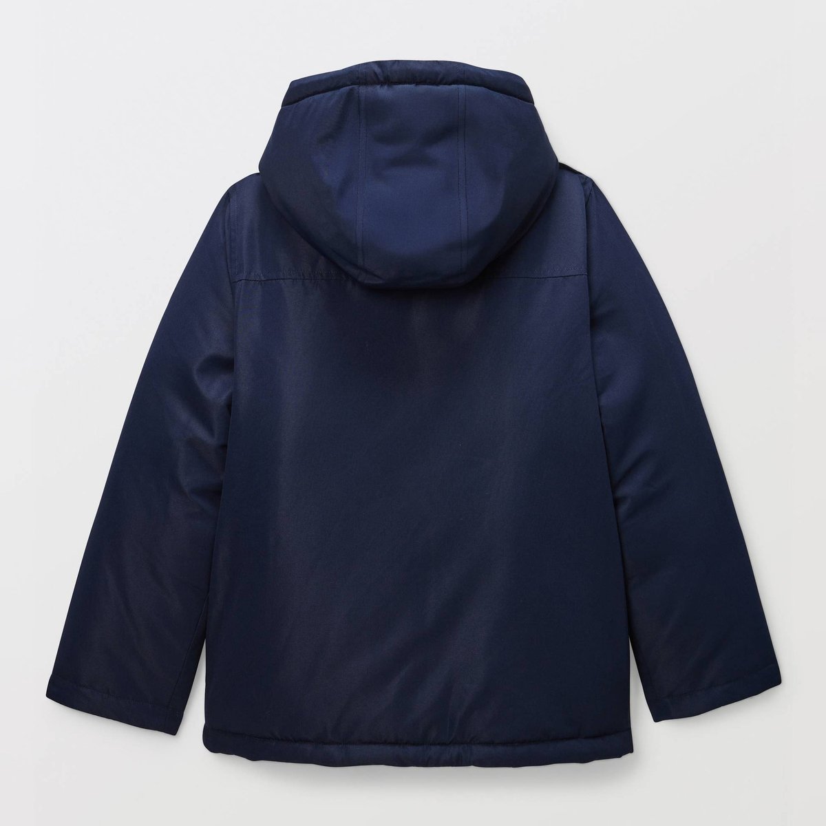 Parka à capuche unie doublée sherpa cachalot, MONOPRIX