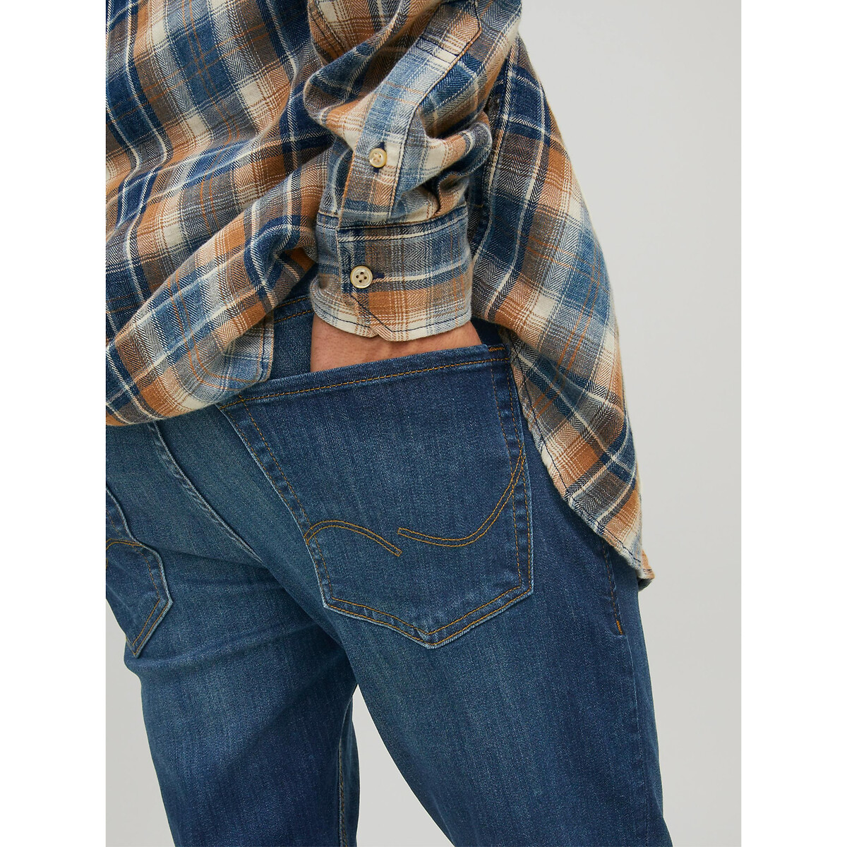 Jean slim Glenn bleu jean, JACK & JONES