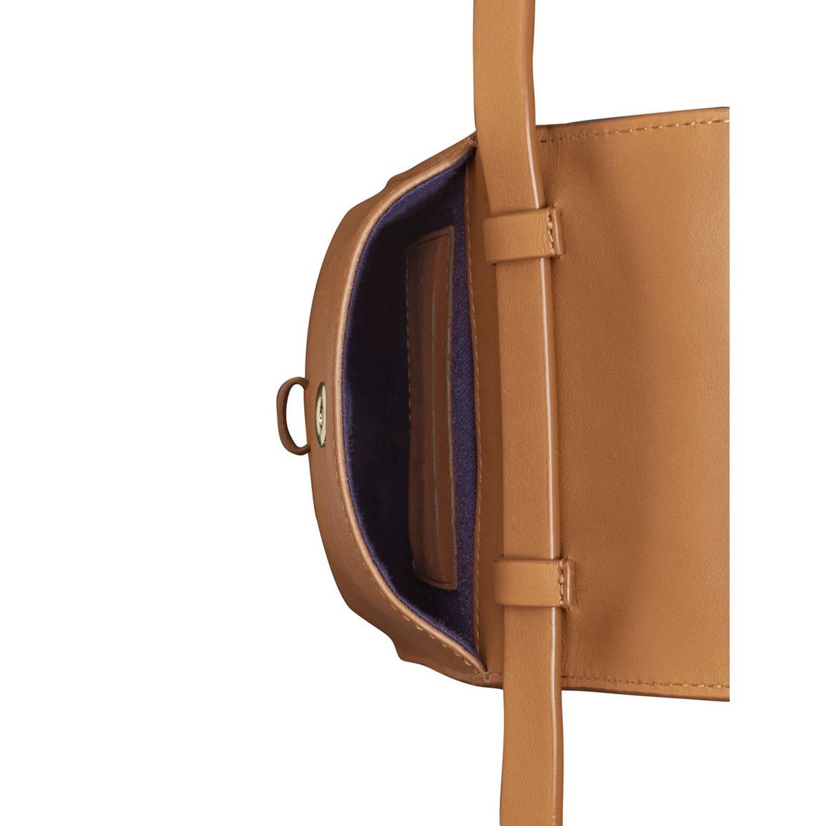 Pochette léonore marron, INES DE LA FRESSANGE PARIS