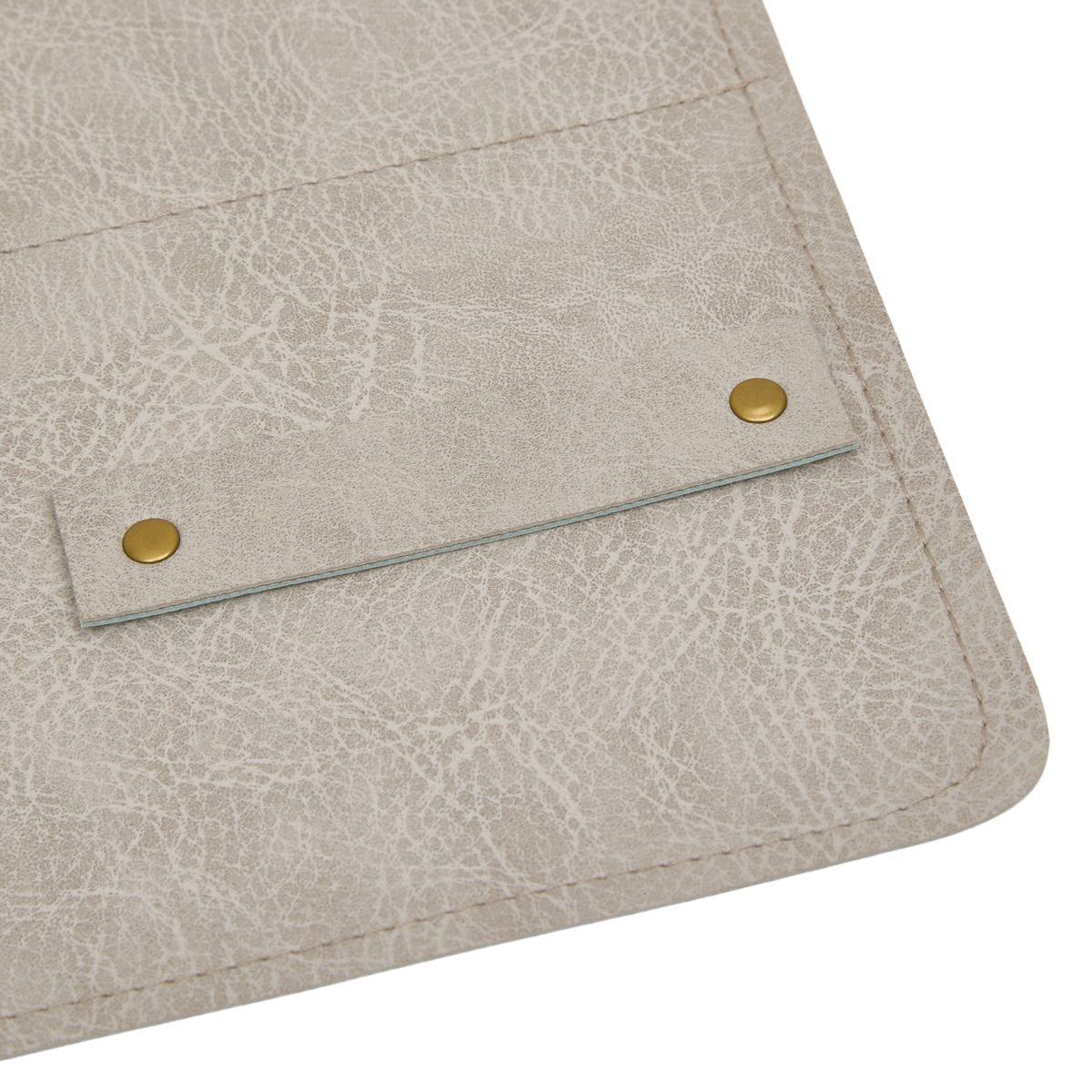Set de table rectangulaire GLENN beige, ATMOSPHERA