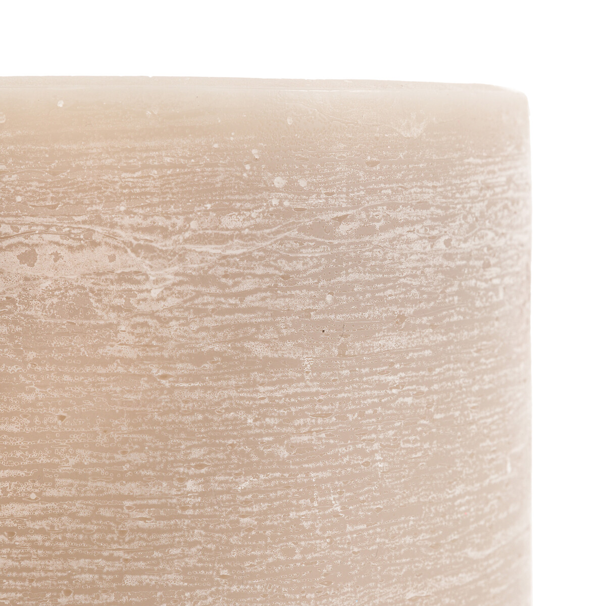 15cm LED 3-Wick Candle in Greige grey, ÉDITÉ