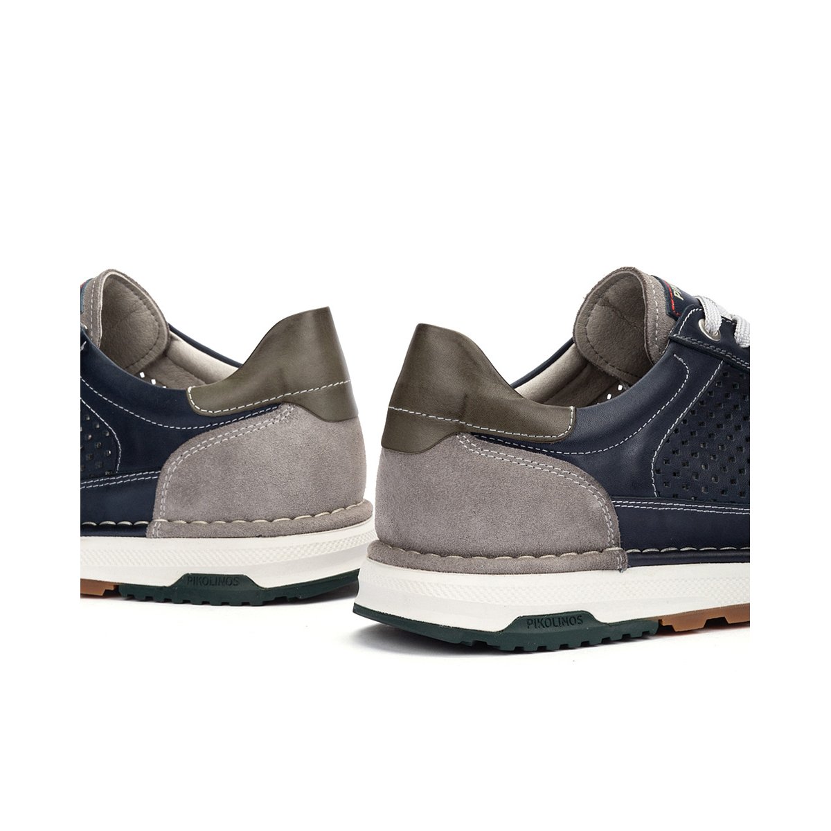 Baskets cuir Teide blue, PIKOLINOS