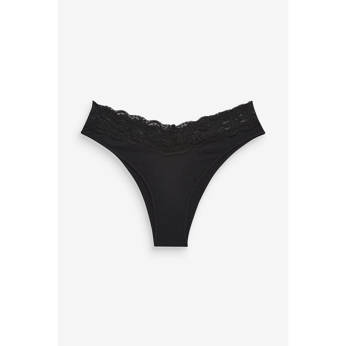 Slips bordés coupe très échancrée, lot de 4 imprimé papillon, NEXT