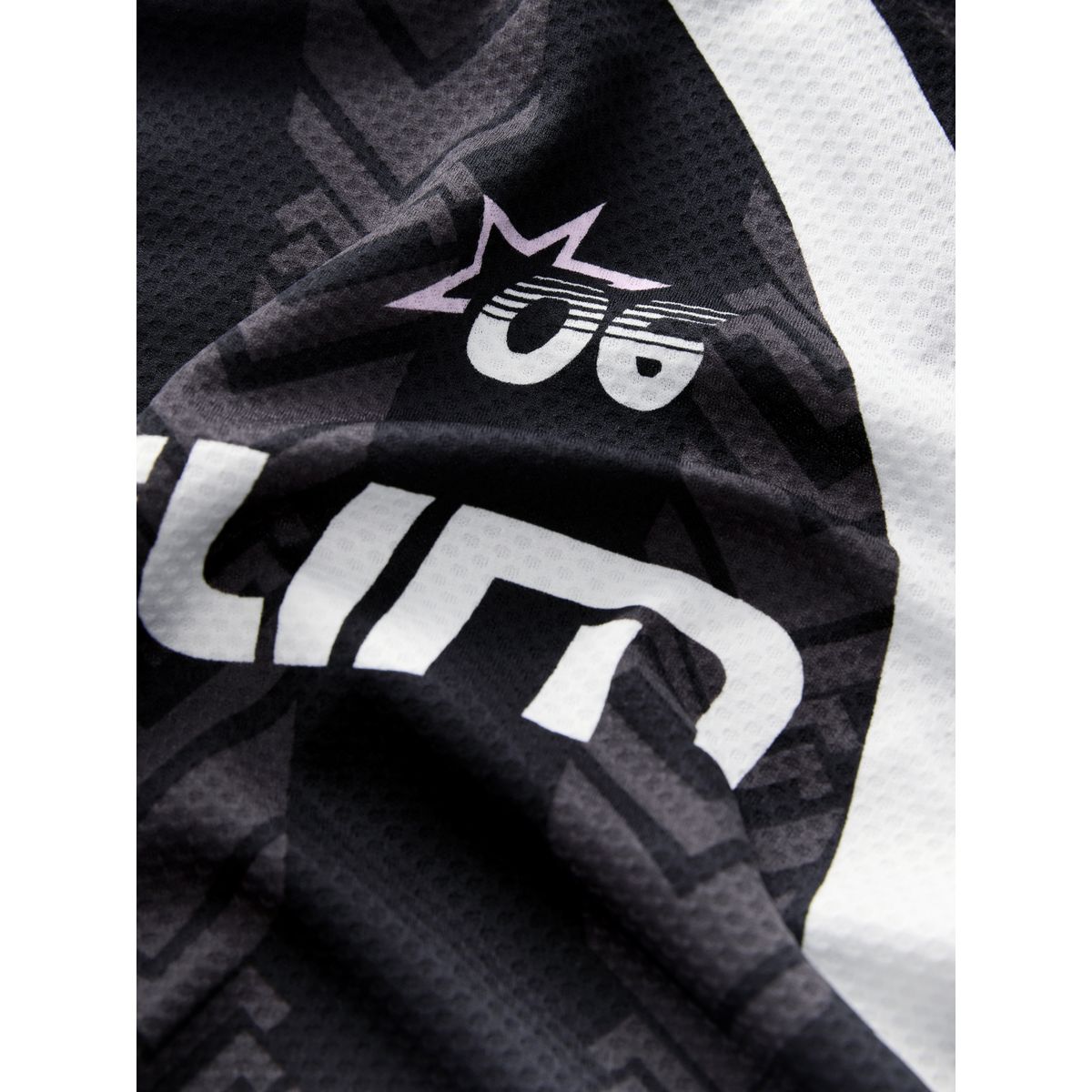 T-shirt de football rétro noir/blanc, NEXT