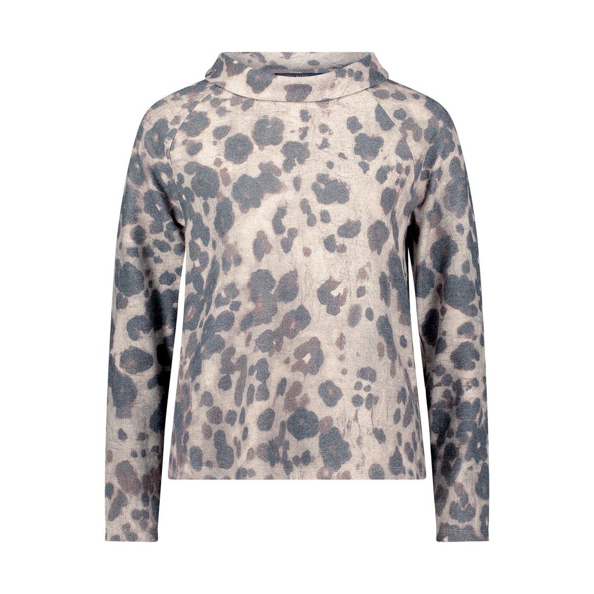 Sweat-shirt à col beige/taupe, BETTY BARCLAY