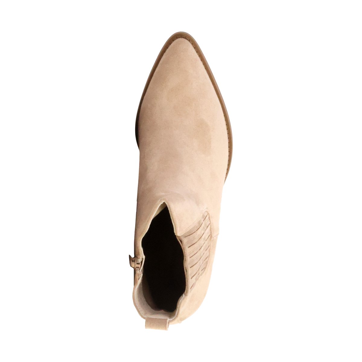 Bottines à Zip Lbs beige, ENZA NUCCI