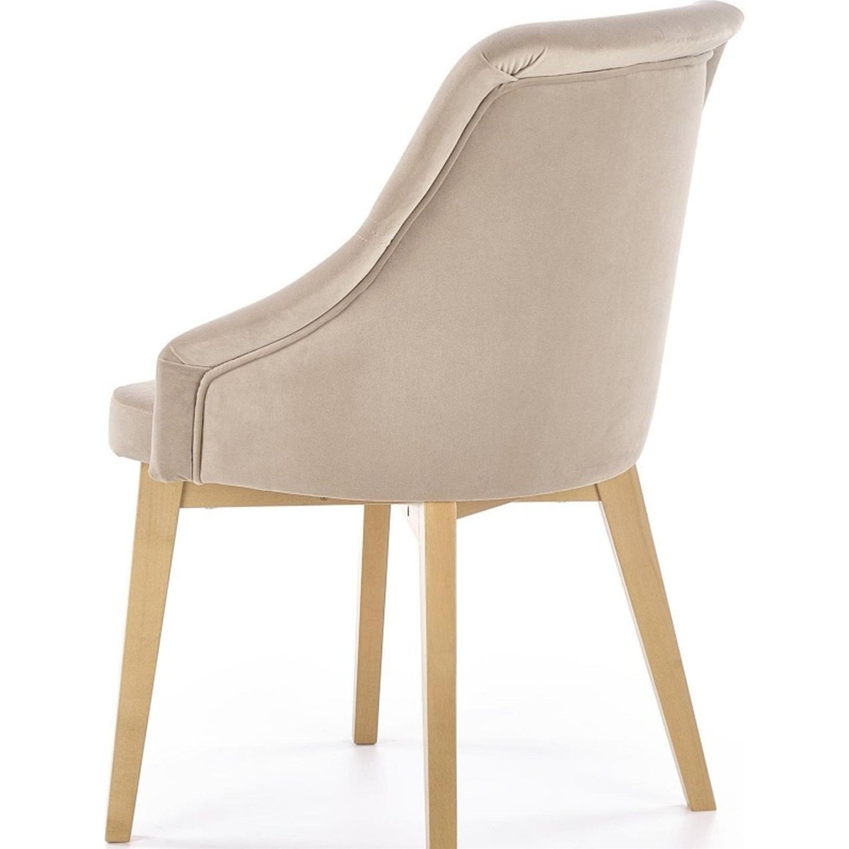 Chaise tapissée avec accoudoirs BERLAS rose poudré, RECOLLECTION