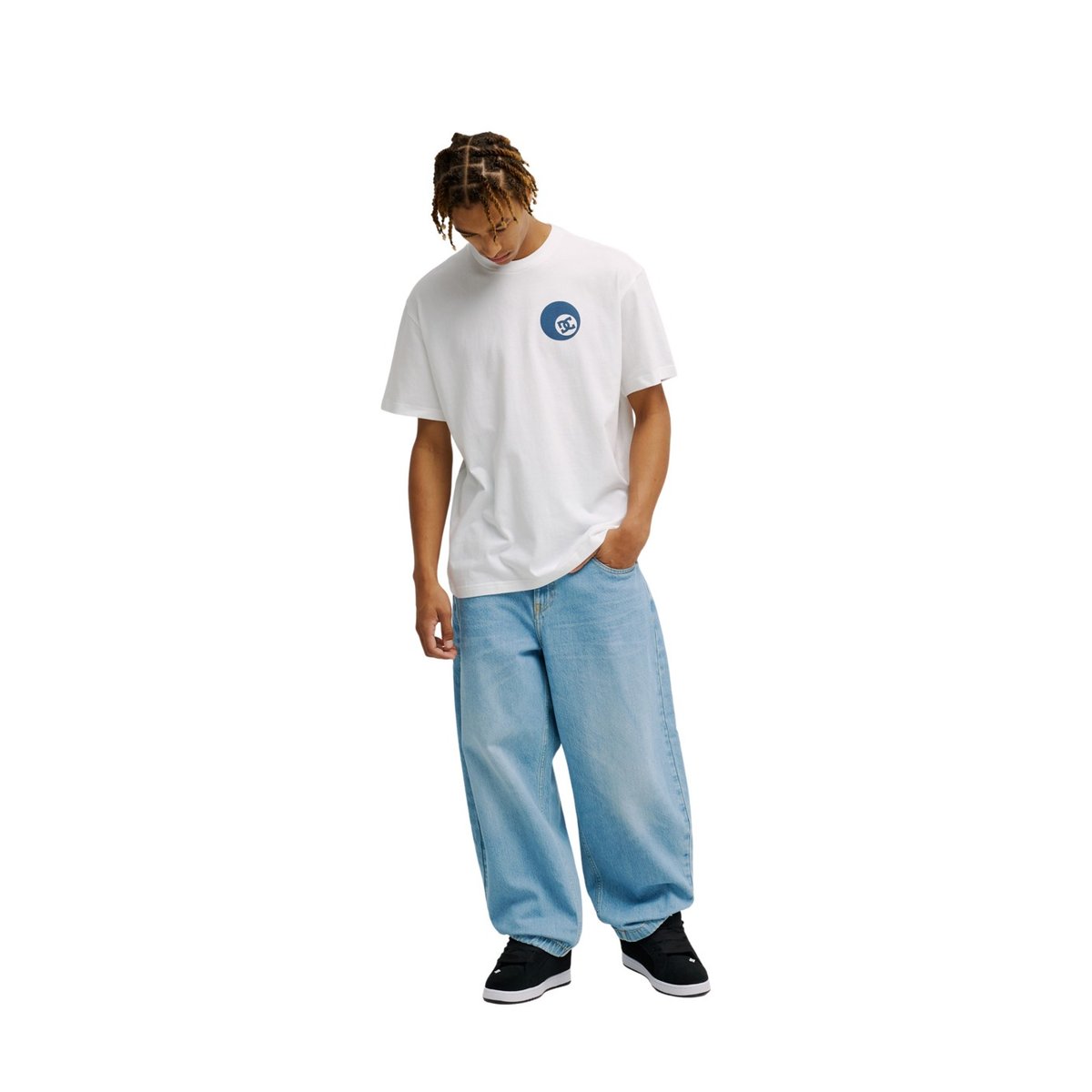 T-Shirt manches courtes. blanc white, DC SHOES