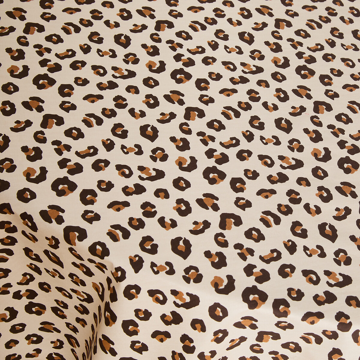 Nappe ronde, imprimé léopard, en coton, LEOPOLD imprimé léopard, LA REDOUTE INTERIEURS