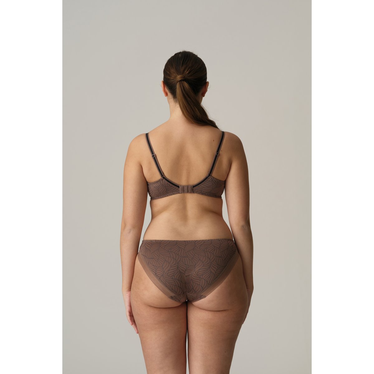 Slip brésilien AJUSCO marron - caribe taupe, PRIMADONNA
