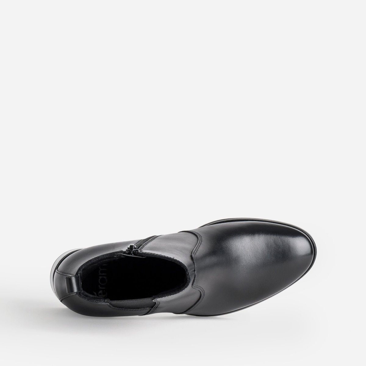 Boots À Talon en cuir NADEGE noir, ERAM