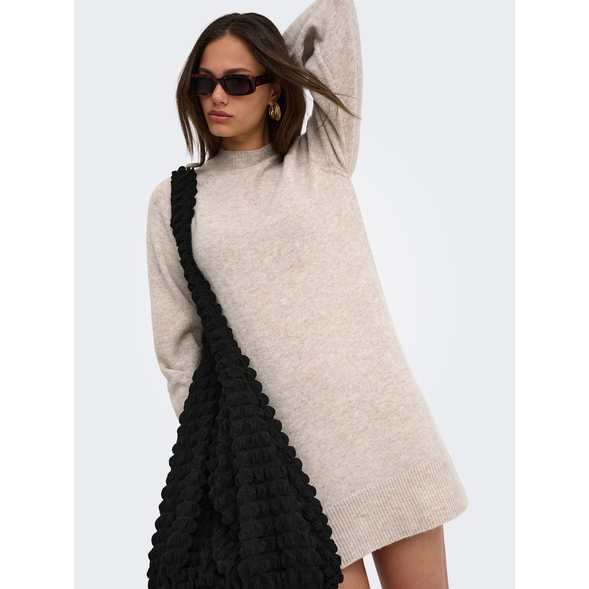 Robe En Maille humus, ONLY