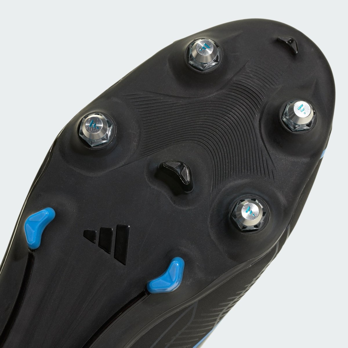Chaussure De Football Mi-Montante F50 Hyperfast League Terrain Gras Chaussure De Football Mi-Montante F50 Hyperfast League Terrain Gras core black / core black / lucid ray blue, adidas Performance