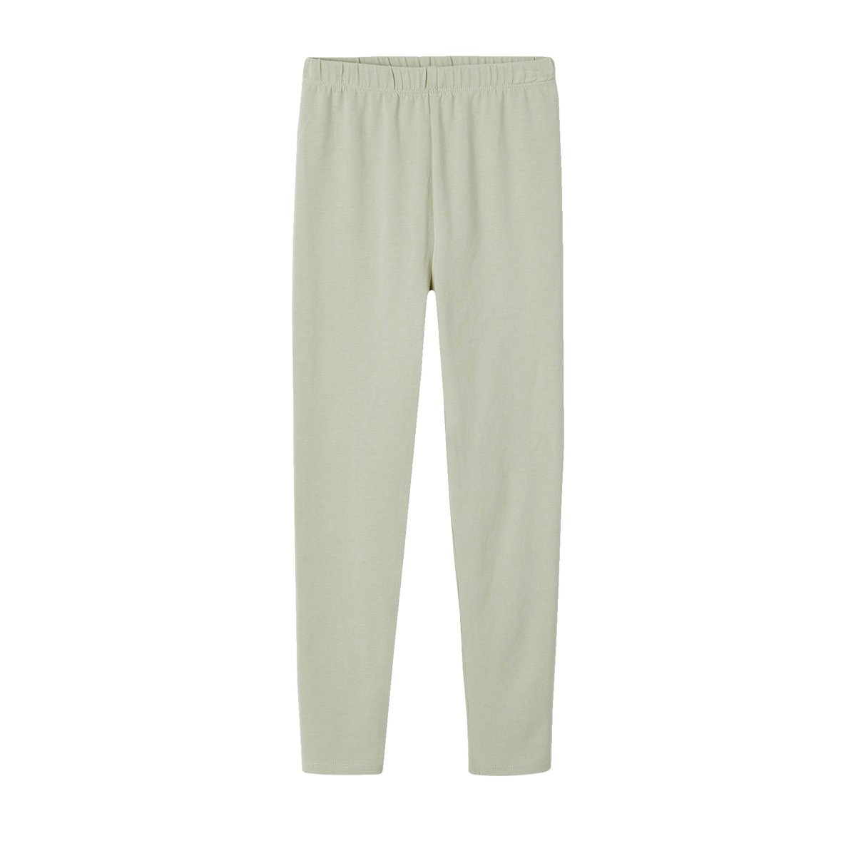 Lot de 2 leggings Basics vert sauge, VERTBAUDET
