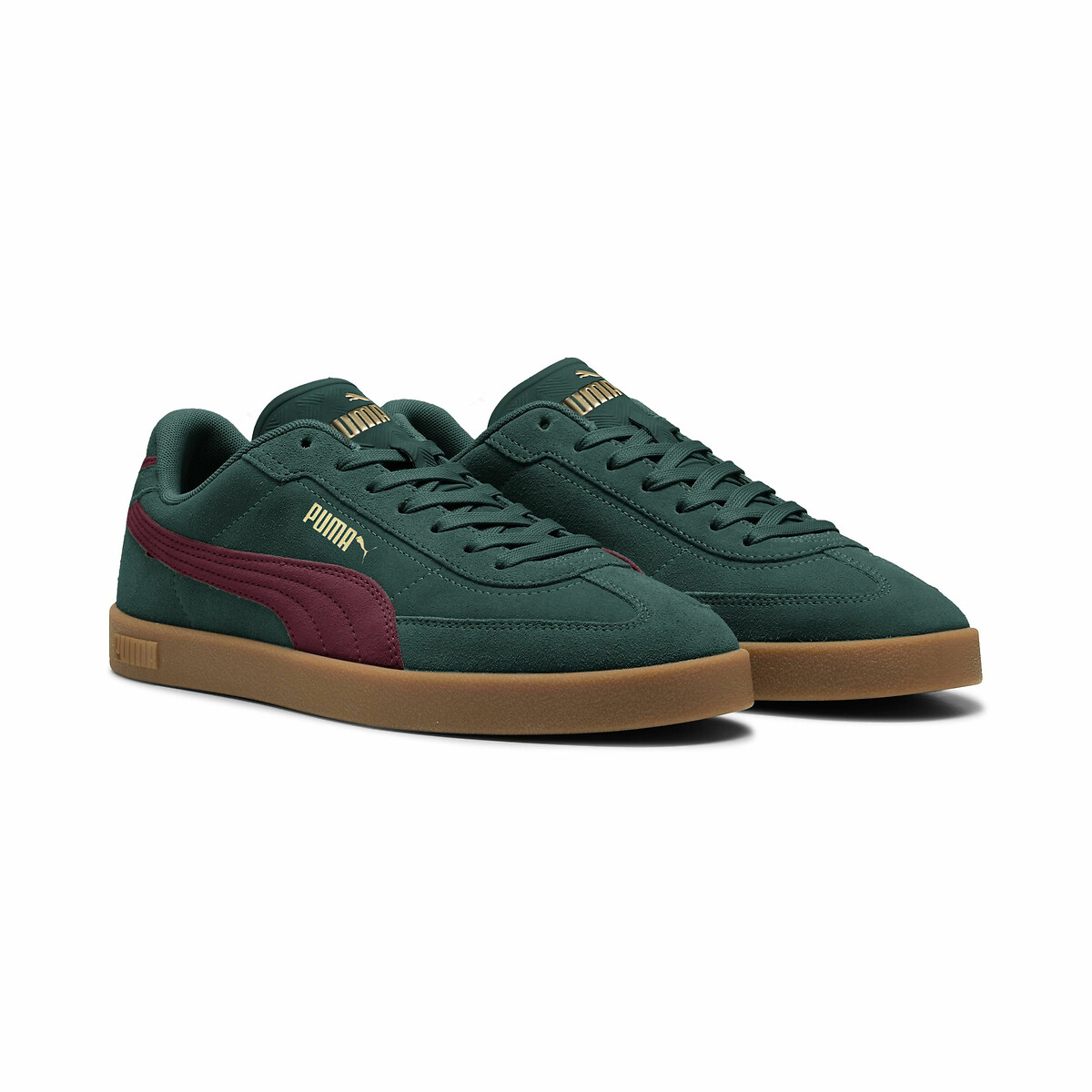 Baskets Club II Era Suede vert foncé, PUMA