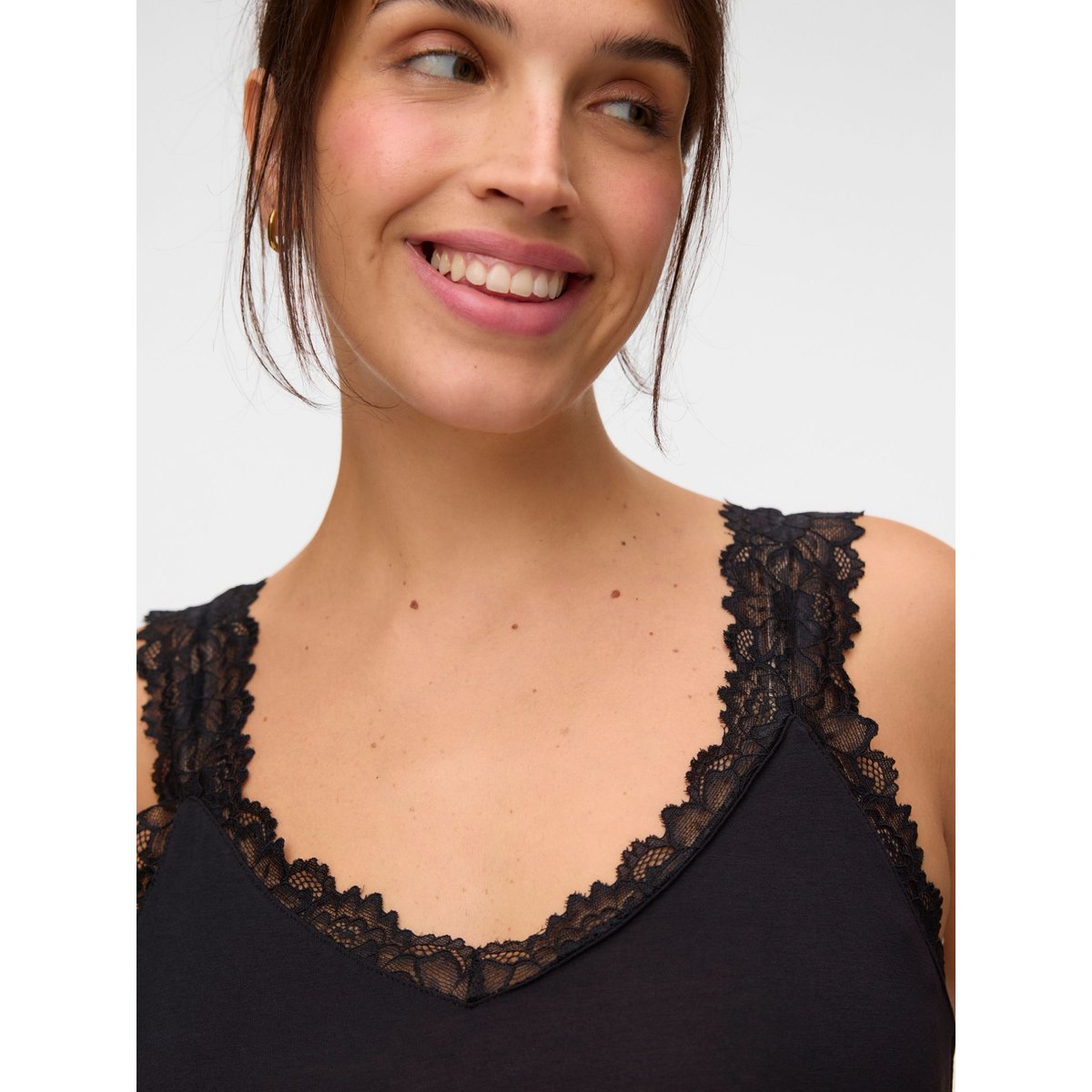 Top noire - black, VERO MODA
