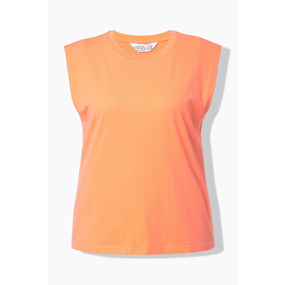 T-shirt oversize, avec épaulettes corail, STUDIO UNTOLD