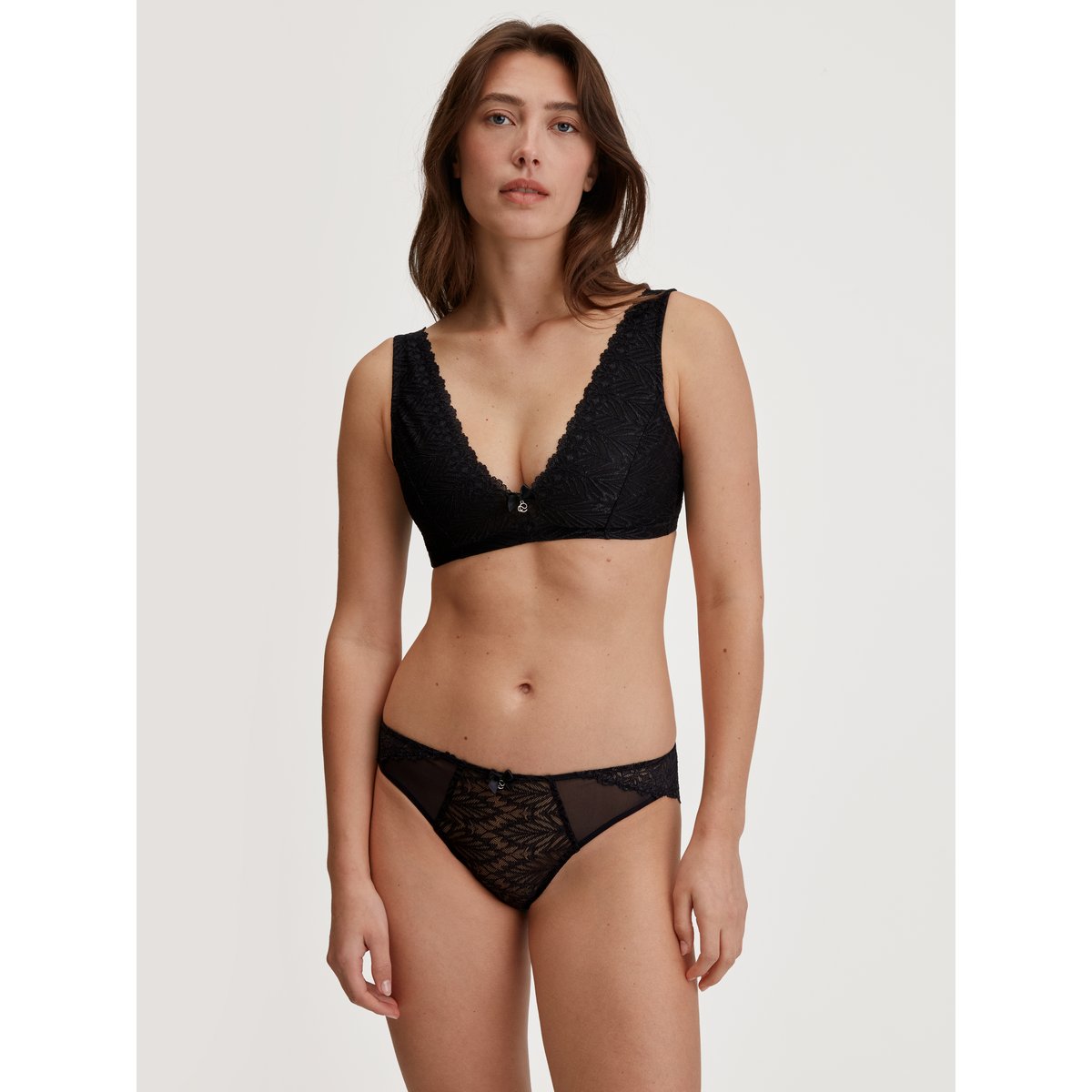 Soutien-gorge soft Viscose SEDUCTION LACE noir, CALIDA