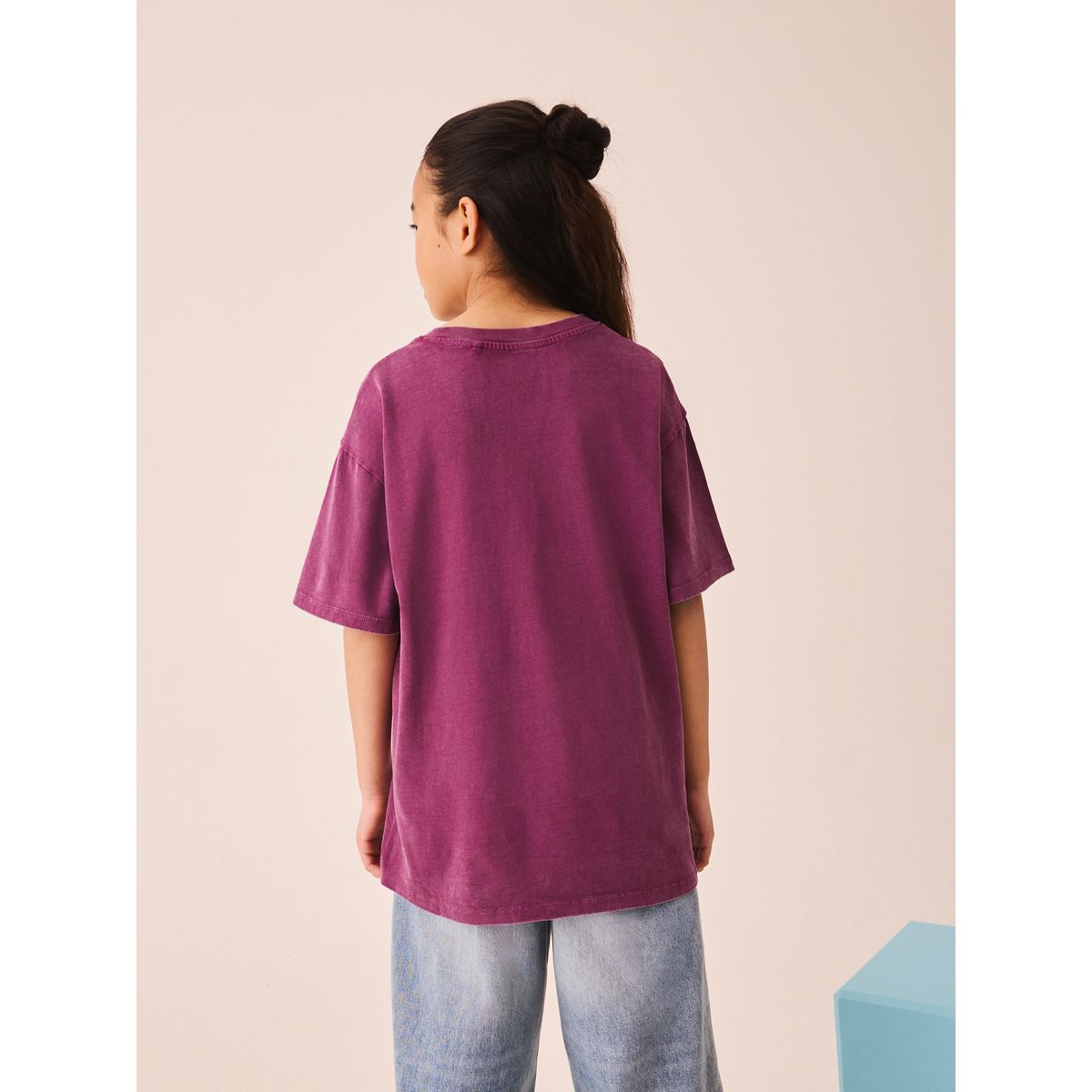 T-shirt oversize à motif moana violette de disney, NEXT