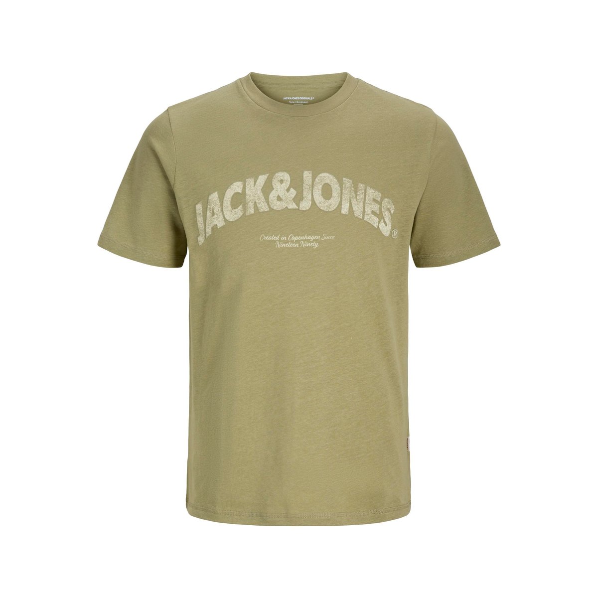 T-Shirt verte - cedar, JACK & JONES