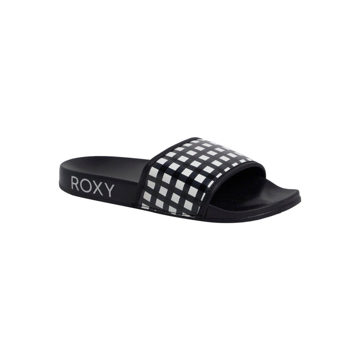 Sandales SLIPPY IV. noir black/white checker, ROXY