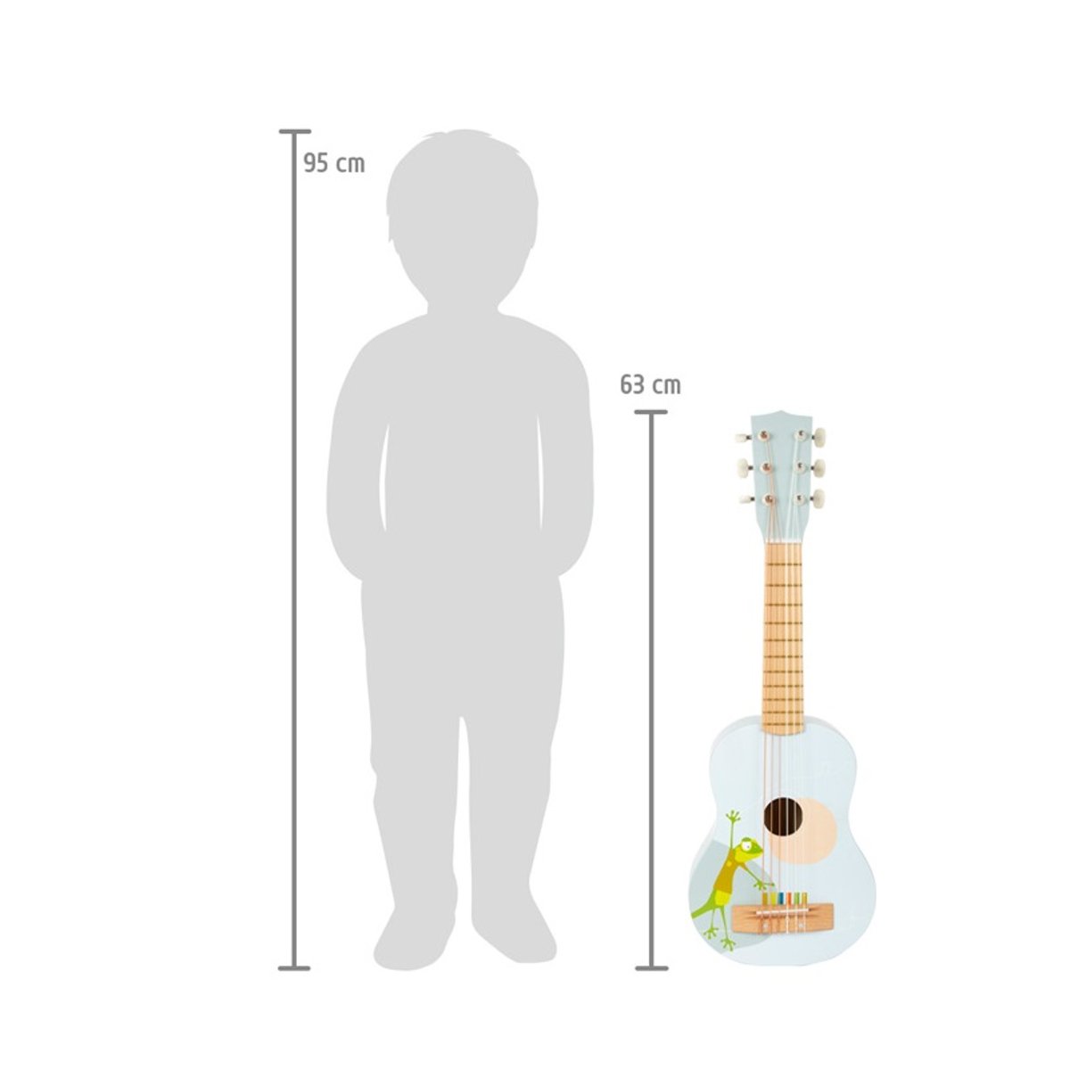 Guitare Groovy Beats bleu, SMALL FOOT COMPANY