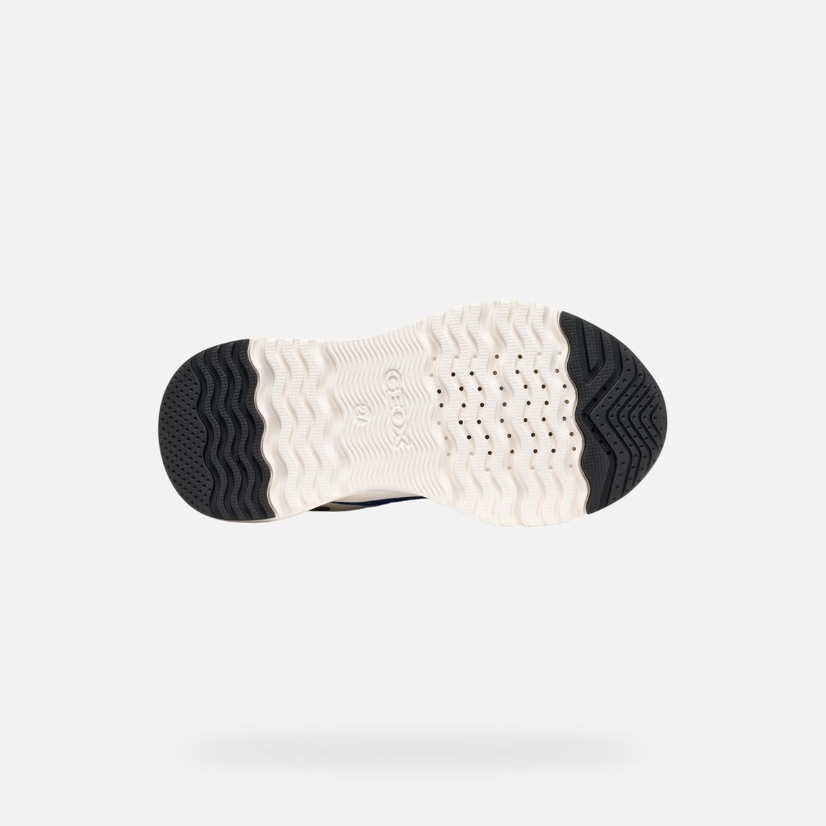 Baskets J LOFTUS bleu marine/blanc, GEOX