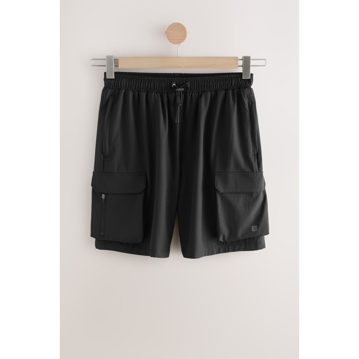 Short cargo active gym noir, NEXT